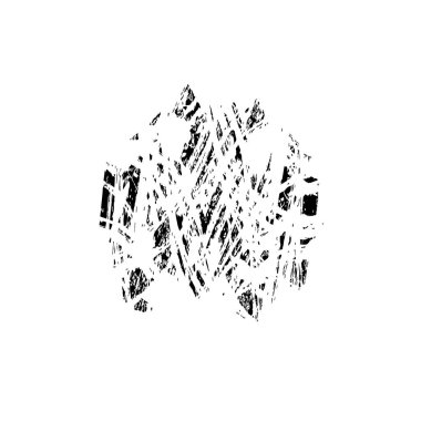 Soyut monokrom çizimi. Grunge siyah ve beyaz doku arkaplanı. 