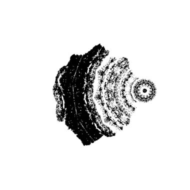 Soyut monokrom çizimi. Grunge siyah ve beyaz doku arkaplanı. 