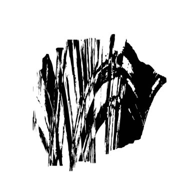 Beyaz arkaplanda grunge ögesi, soyut vektör çizimi