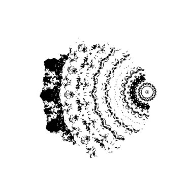 Soyut monokrom çizimi. Grunge siyah ve beyaz doku arkaplanı. 