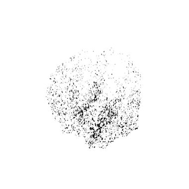 Beyaz arkaplanda grunge ögesi, soyut vektör çizimi