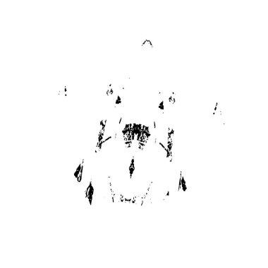 Beyaz arkaplanda grunge ögesi, soyut vektör çizimi