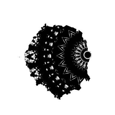 süs dokusu ve sanat tasarımı ile siyah ve beyaz monokrom soyut arkaplan