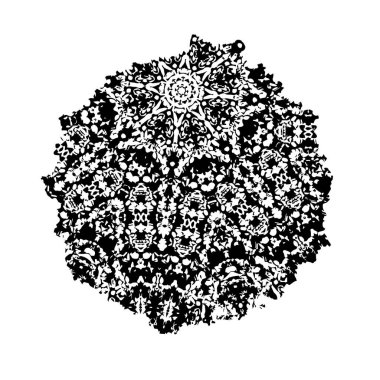 süs dokusu ve sanat tasarımı ile siyah ve beyaz monokrom soyut arkaplan