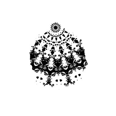 süs dokusu ve sanat tasarımı ile siyah ve beyaz monokrom soyut arkaplan