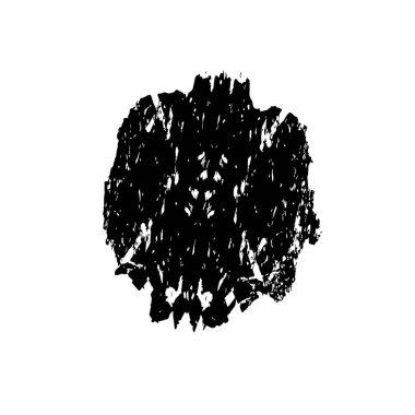 Beyaz arkaplanda grunge noktası, soyut vektör çizimi