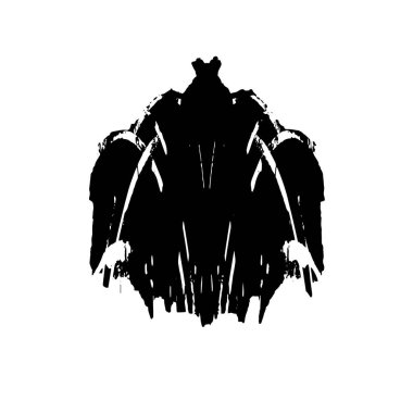 soyut grunge arkaplanı siyah ve beyaz renklerde 