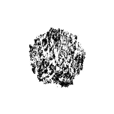 Abstract black and white vector background. Monochrome vintage surface with dirty pattern in cracks, spots, dots