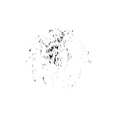 Abstract black and white vector background. Monochrome vintage surface with dirty pattern in cracks, spots, dots