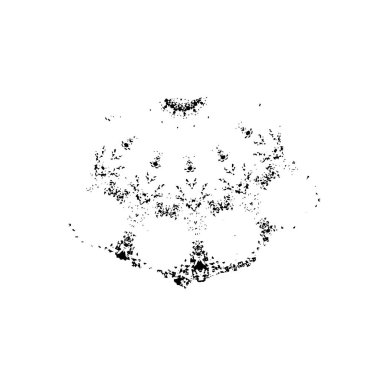 Abstract black and white vector background. Monochrome vintage surface with dirty pattern in cracks, spots, dots