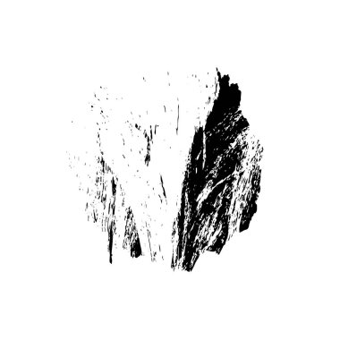 Abstract black and white vector background. Monochrome vintage surface with dirty pattern in cracks, spots, dots