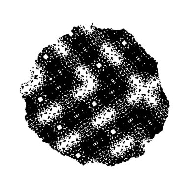 Abstract black and white vector background. Monochrome vintage surface with dirty pattern in cracks, spots, dots