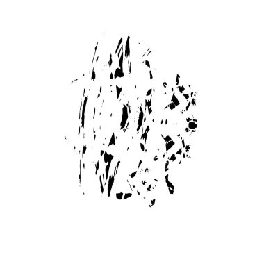 Abstract black and white vector background. Monochrome vintage surface with dirty pattern in cracks, spots, dots