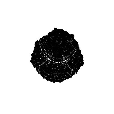 Abstract black and white vector background. Monochrome vintage surface with dirty pattern in cracks, spots, dots