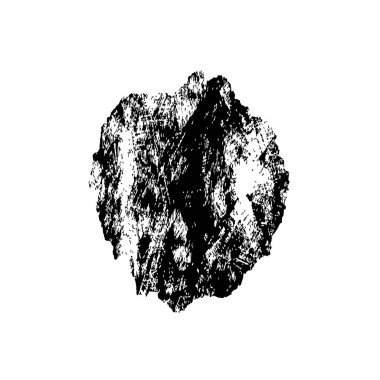 Abstract black and white vector background. Monochrome vintage surface with dirty pattern in cracks, spots, dots