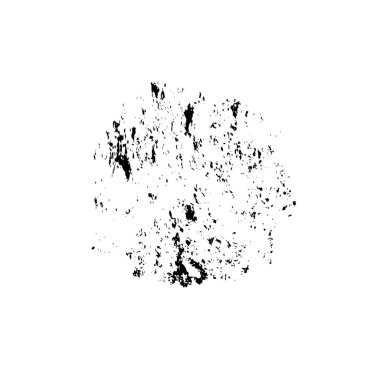 Abstract black and white vector background. Monochrome vintage surface with dirty pattern in cracks, spots, dots