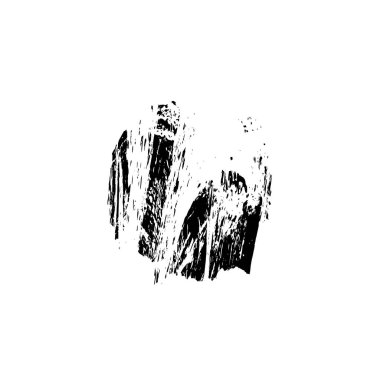 Abstract black and white vector background. Monochrome vintage surface with dirty pattern in cracks, spots, dots