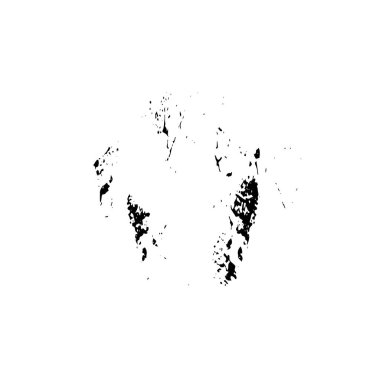 Abstract black and white vector background. Monochrome vintage surface with dirty pattern in cracks, spots, dots