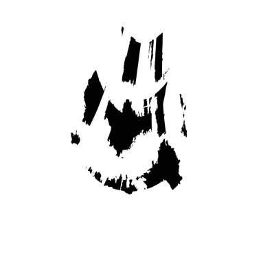 Abstract black and white vector background. Monochrome vintage surface with dirty pattern in cracks, spots, dots