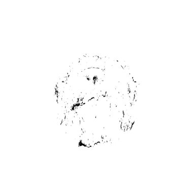 Abstract black and white vector background. Monochrome vintage surface with dirty pattern in cracks, spots, dots