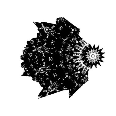 soyut grunge arkaplanı siyah ve beyaz renklerde 