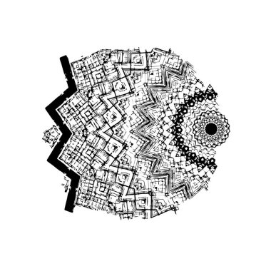 vektör siyah mürekkep darbesi. soyut fırça darbesi izole edildi.