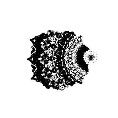 vektör siyah mürekkep darbesi. soyut fırça darbesi izole edildi.