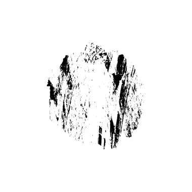 vektör siyah mürekkep darbesi. soyut fırça darbesi izole edildi.