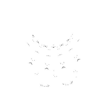 vektör siyah mürekkep darbesi. soyut fırça darbesi izole edildi.