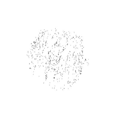 Beyaz arkaplanda siyah mürekkep darbesi.