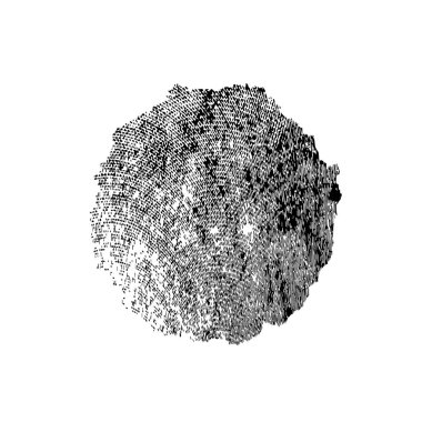 Beyaz arkaplanda siyah mürekkep darbesi.