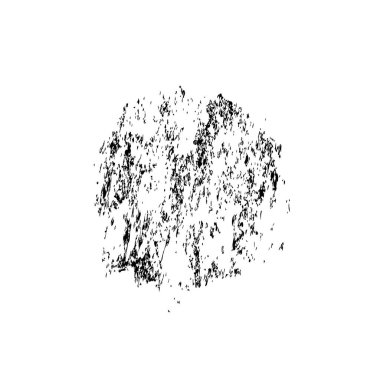 Beyaz arkaplanda siyah mürekkep darbesi.