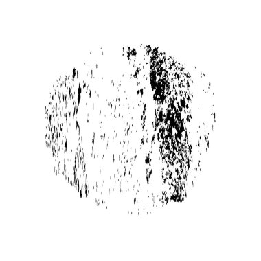 Beyaz arkaplanda siyah mürekkep darbesi.