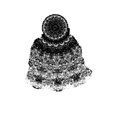 grunge mürekkep fırçası vuruşu