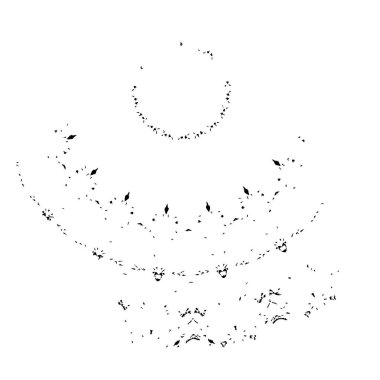 grunge mürekkep fırçası vuruşu