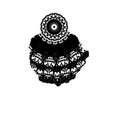 grunge mürekkep fırçası vuruşu