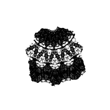 grunge mürekkep fırçası vuruşu