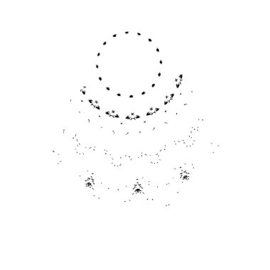 grunge mürekkep fırçası vuruşu