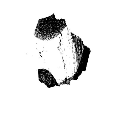 grunge mürekkep fırçası vuruşu