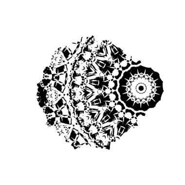 grunge mürekkep fırçası vuruşu