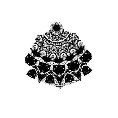 grunge mürekkep fırçası vuruşu