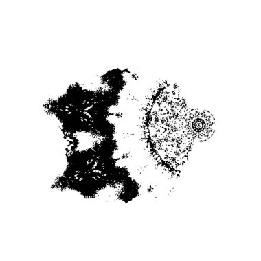 grunge mürekkep fırçası vuruşu