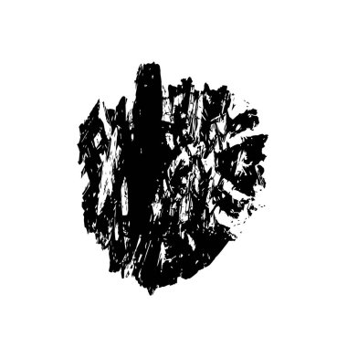 vektör siyah fırça darbesi