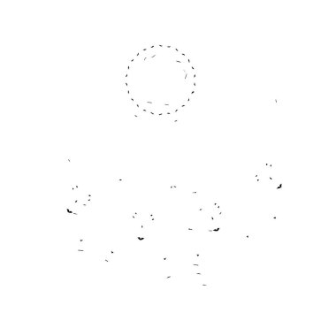 vektör siyah fırça darbesi