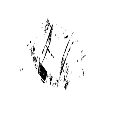 vektör siyah fırça darbesi