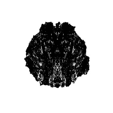 grunge siyah fırça darbesi