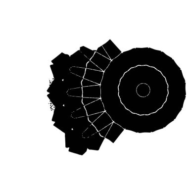 grunge siyah fırça darbesi