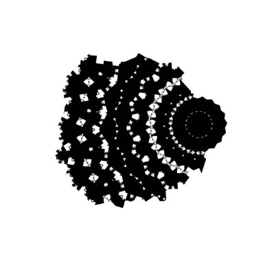 grunge siyah fırça darbesi