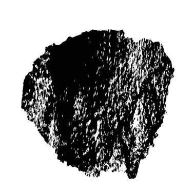 grunge siyah fırça darbesi