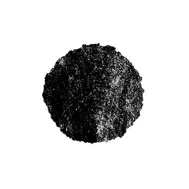 grunge siyah fırça darbesi